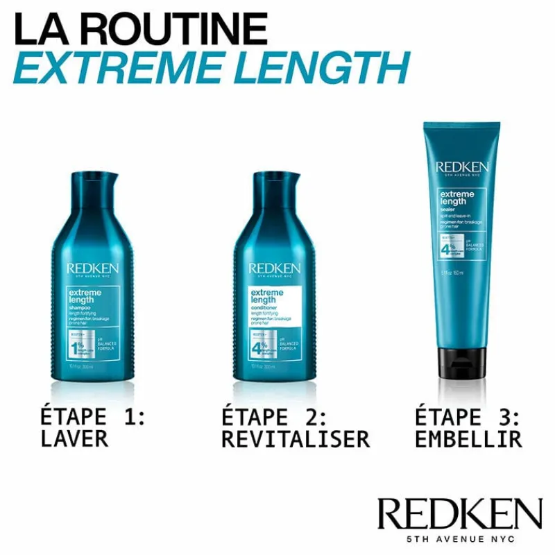 Redken Shampooing fortifiant pour cheveux longs Extreme Length Clearance