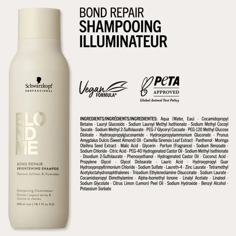 Schwarzkopf Professional Shampooing illuminateur Blondme Bond Repair Clearance