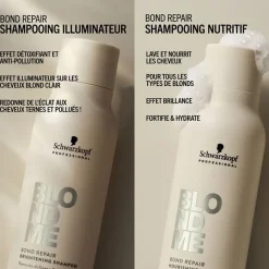 Schwarzkopf Professional Shampooing illuminateur Blondme Bond Repair Clearance