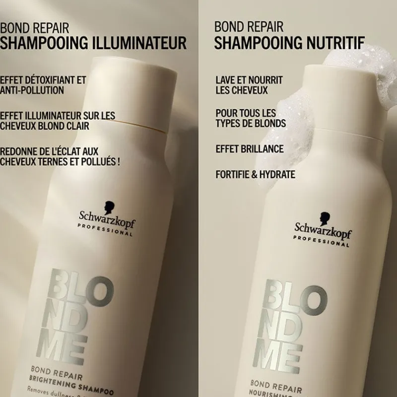 Schwarzkopf Professional Shampooing illuminateur Blondme Bond Repair Clearance