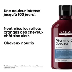 L’Oréal Professionnel Paris Shampooing neutralisant Vitamino Color Spectrum bleu, anti-orange Sale