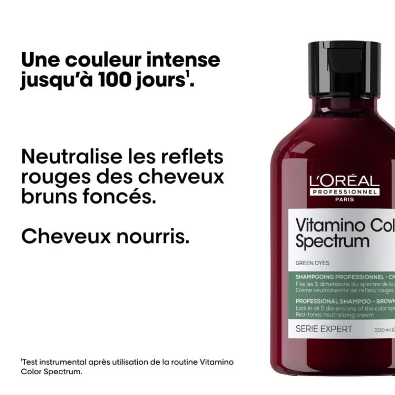 L’Oréal Professionnel Paris Shampooing neutralisant Vitamino Color Spectrum vert, anti-rouge Sale