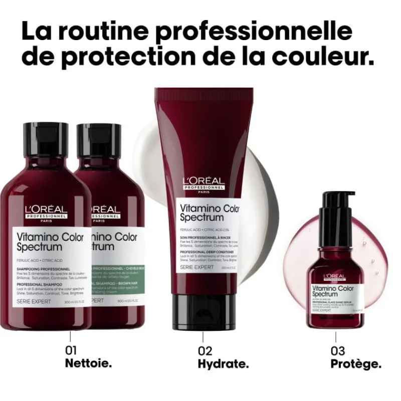 L’Oréal Professionnel Paris Shampooing neutralisant Vitamino Color Spectrum vert, anti-rouge Sale