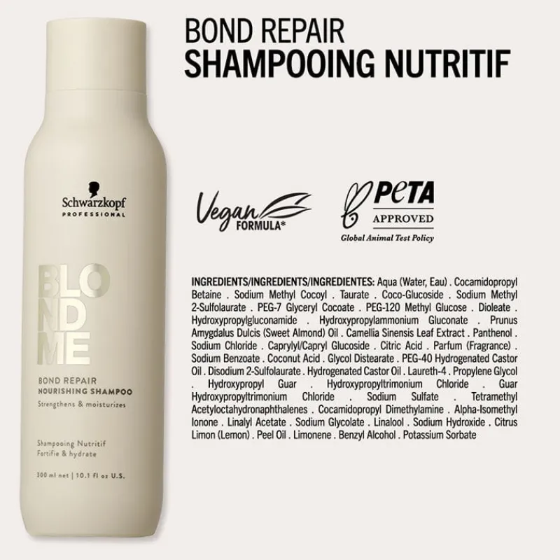Schwarzkopf Professional Shampooing nutritif Blondme Bond Repair Sale