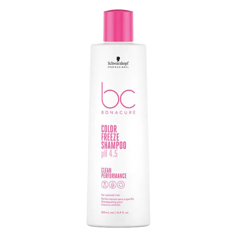 Schwarzkopf Professional Shampooing pour cheveux colorés BC Color Freeze 500ml Discount
