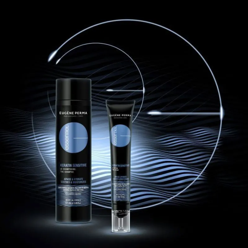 Eugene Perma Professionnel Shampooing pour cuir chevelu sensible Essentiel Keratin Sensitive New