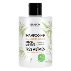 Kerasoin Professionnel Shampooing reconstructeur cheveux très abîmés Gamme Nature Sale