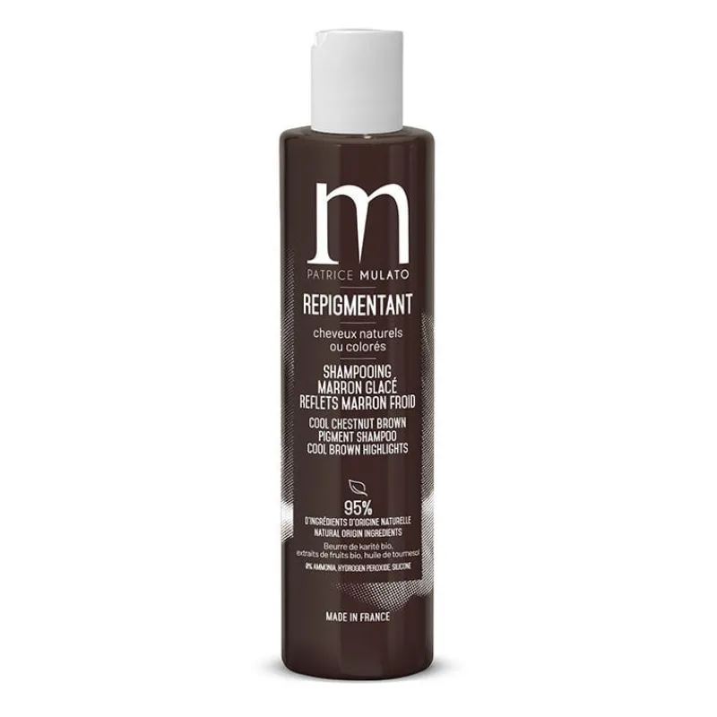 Patrice Mulato Shampooing repigmentant cheveux naturels ou colorés marron glacé Outlet