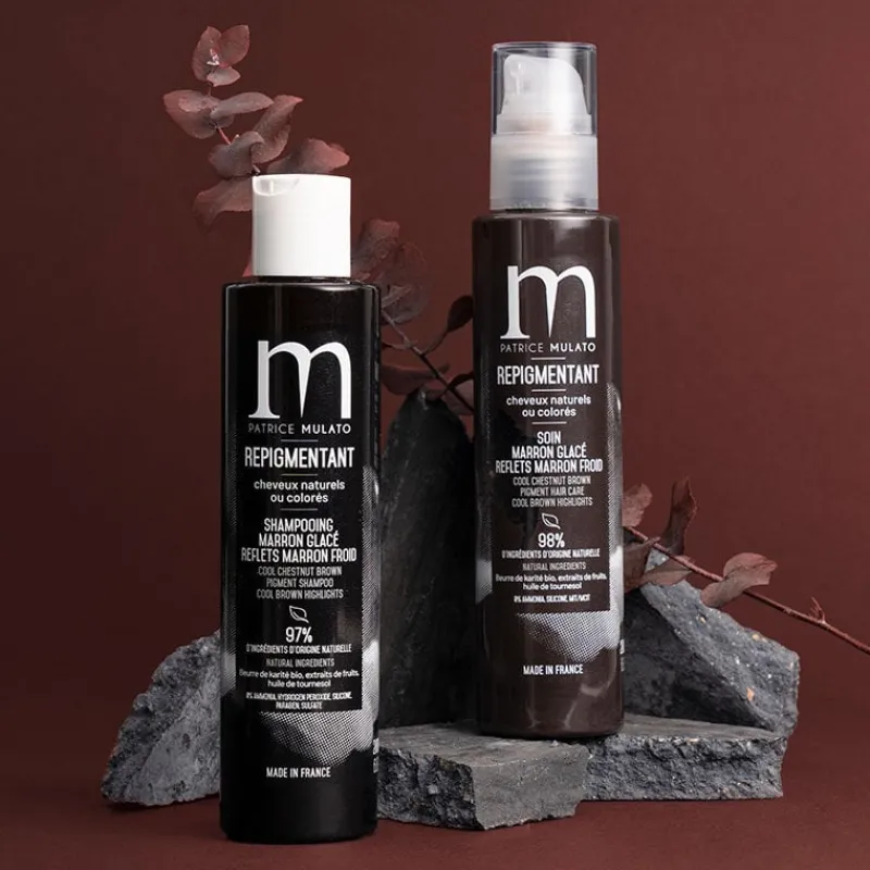 Patrice Mulato Shampooing repigmentant cheveux naturels ou colorés marron glacé Outlet