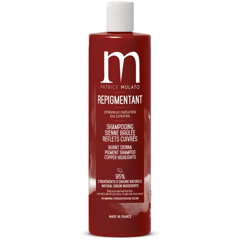 Patrice Mulato Shampooing repigmentant naturel 500ml sienne brûlée Sale