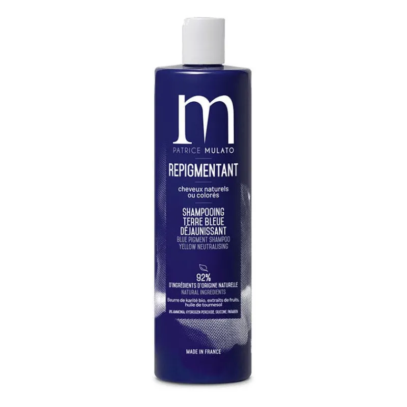 Patrice Mulato Shampooing repigmentant naturel 500ml terre bleue Discount