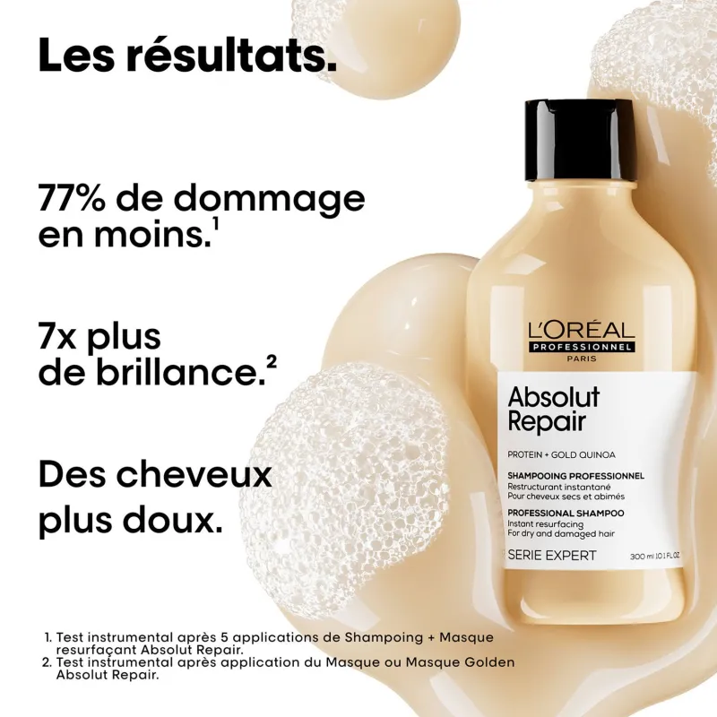 L’Oréal Professionnel Paris Shampooing restructurant instantané Absolut Repair 1500 ml
