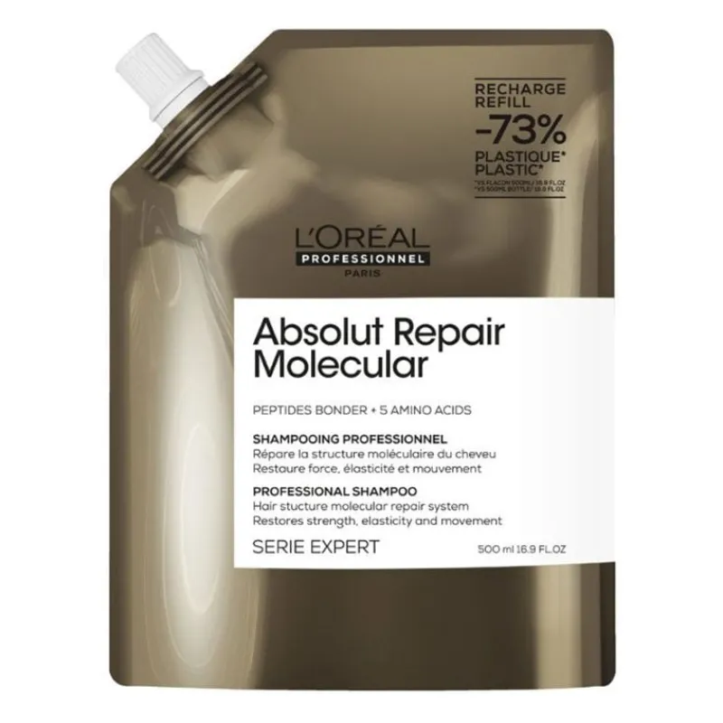 L’Oréal Professionnel Paris Shampooing réparateur Absolut Repair Molecular recharge 500ml Best