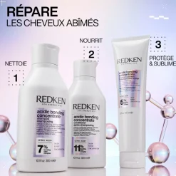 Redken Shampooing réparateur pour cheveux abîmés Acidic Bonding Concentrate 300 ml Discount