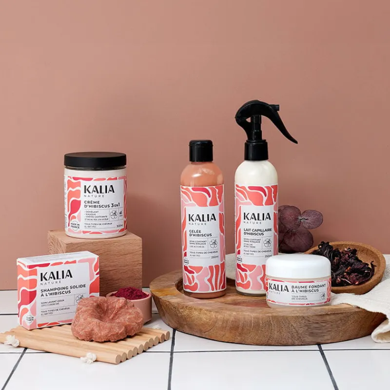 Kalia Nature Shampooing solide cheveux texturés à l'hibiscus