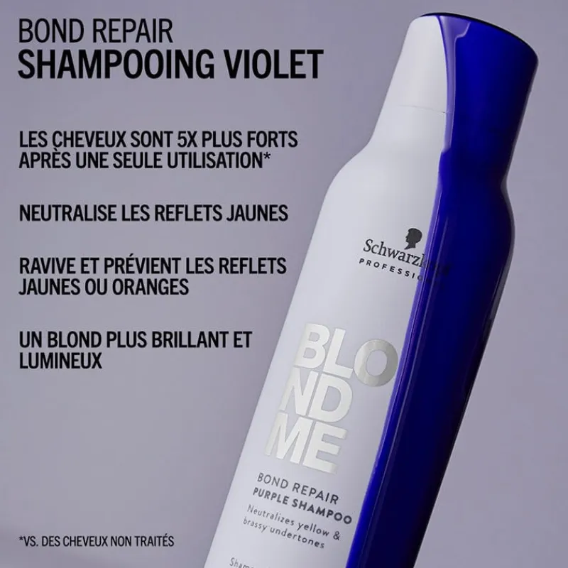 Schwarzkopf Professional Shampooing violet Blondme Bond Repair Neutralisant Sale