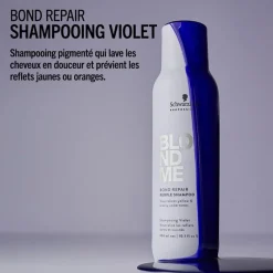 Schwarzkopf Professional Shampooing violet Blondme Bond Repair Neutralisant Sale