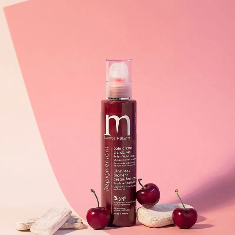 Patrice Mulato Soin repigmentant cheveux naturels ou colorés lie de vin Clearance