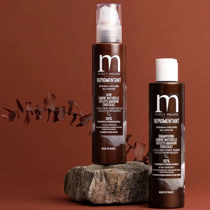 Patrice Mulato Soin repigmentant cheveux naturels ou colorés ombre naturelle Clearance