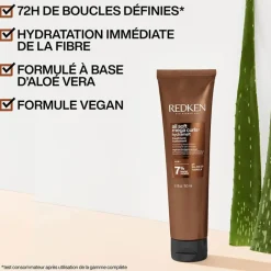 Redken Soin sans rinçage Hydramelt cheveux bouclés à crépus All Soft Mega Curls Hot
