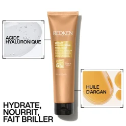 Redken Soin sans rinçage hydratant cheveux secs All Soft Moisture Restore Hot