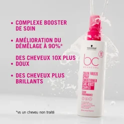 Schwarzkopf Professional Spray baume cheveux colorés BC Color Freeze 400 ml Hot