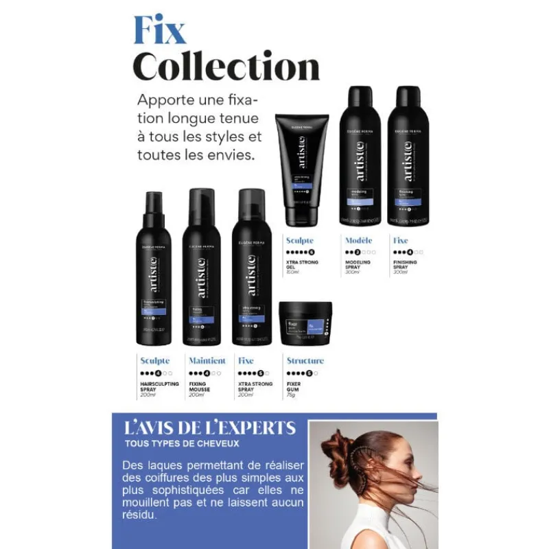 Eugene Perma Professionnel Spray extra fort Xtra Strong Artiste Hot