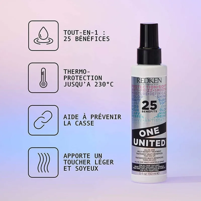 Redken Spray Miracle 25-en-1 traitement multi-bénéfices One United 150ml Sale