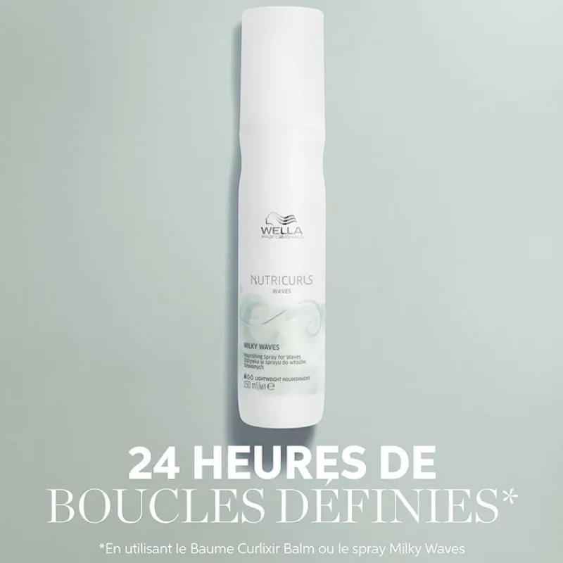 Wella Professionals Spray nourrissant pour cheveux ondulés Milky Waves Nutricurls Outlet