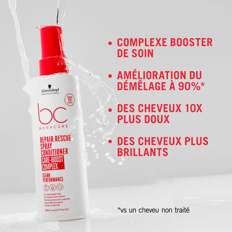 Schwarzkopf Professional Spray-baume cheveux abîmés BC Repair Rescue 200 ml Online