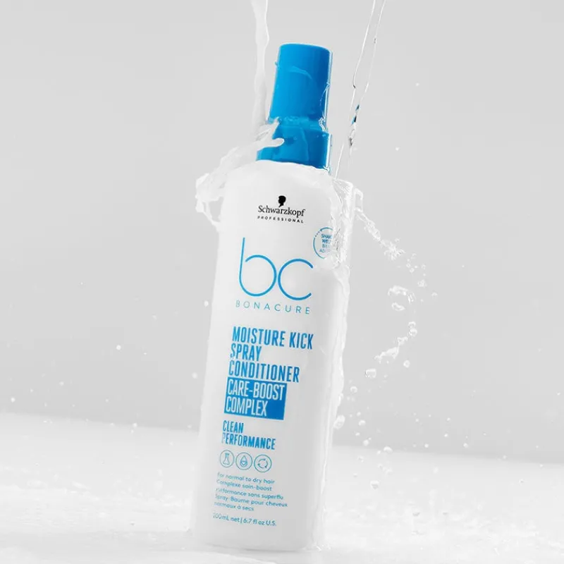 Schwarzkopf Professional Spray-baume hydratant cheveux normaux à secs BC Moisture Kick 400 ml Clearance