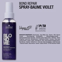 Schwarzkopf Professional Spray-baume violet Blondme Bond Repair Neutralisant Discount