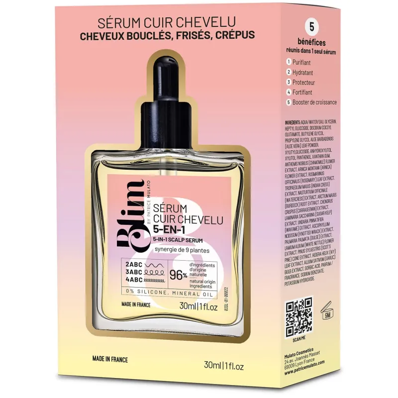 Patrice Mulato Sérum cuir chevelu 5-en-1 Blim