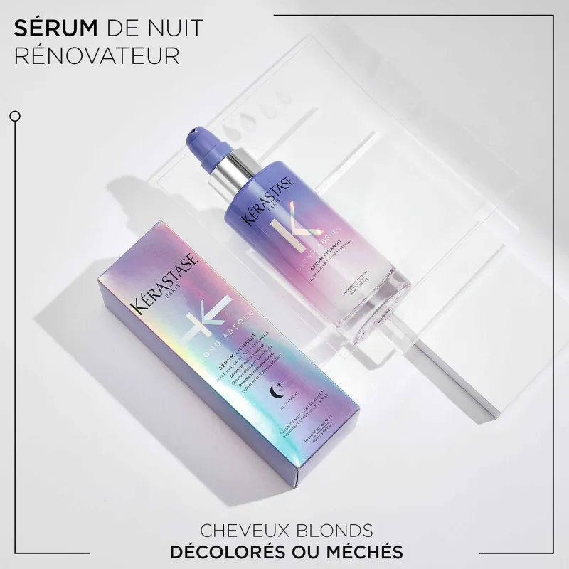 Kérastase Sérum de nuit rénovateur Cicanuit Blond Absolu New