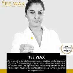 Tee Wax Sticks épilation nez et oreilles