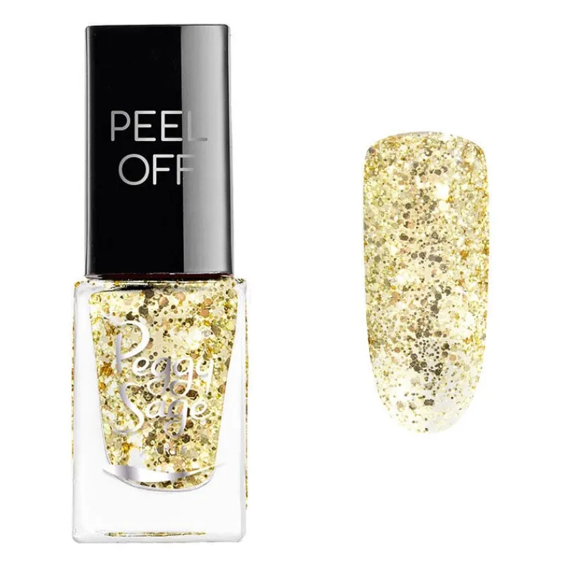 Peggy Sage Vernis à ongles mini gold glitter Sale