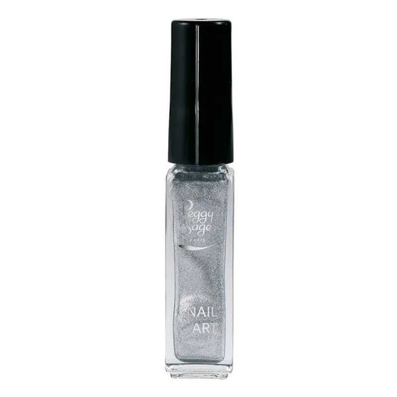 Peggy Sage Vernis Nail Art argent métallisé Best