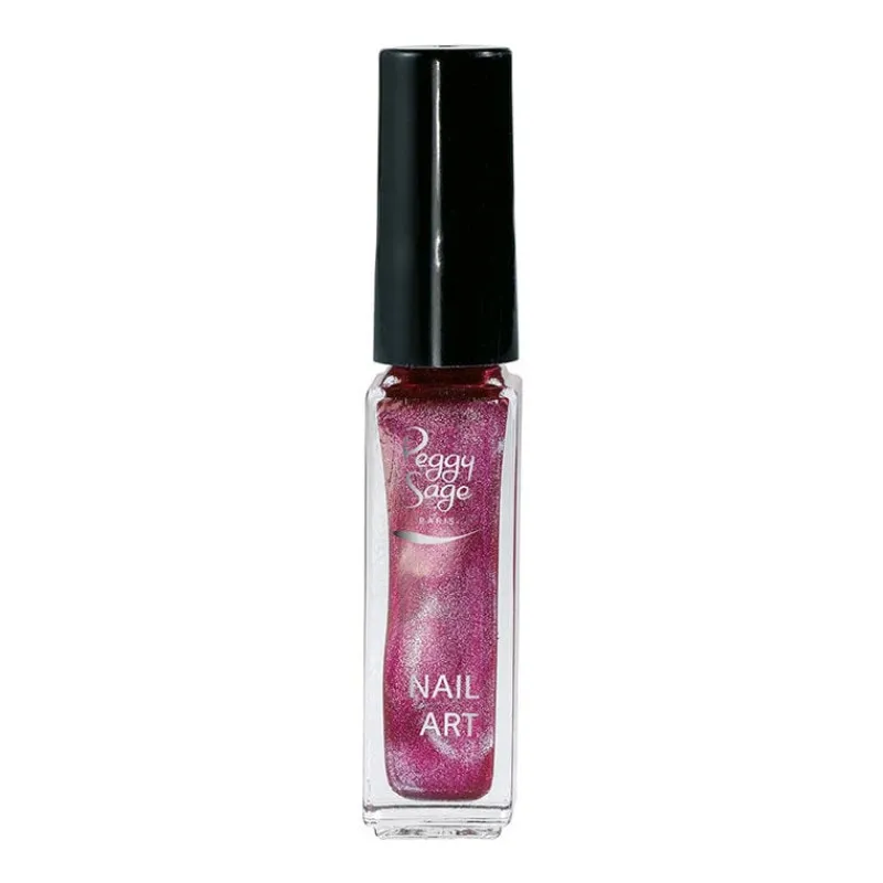 Peggy Sage Vernis Nail Art fuchsia metallisé Sale