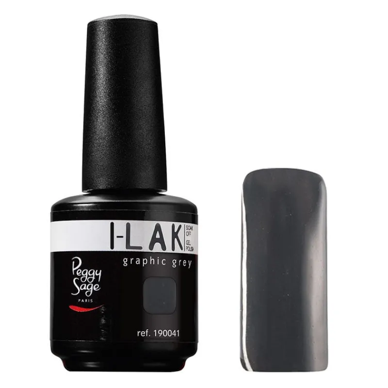 Peggy Sage Vernis semi-permanent I-Lak 15 ml graphic grey Discount