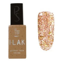 Peggy Sage Vernis semi-permanent I-LAK glitter love New