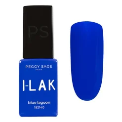 Peggy Sage Vernis semi-permanent I-Lak mini blue lagoon Hot