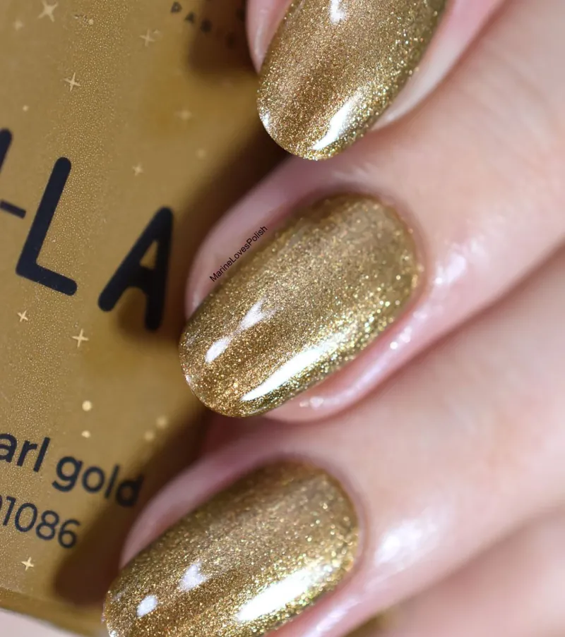 Peggy Sage Vernis semi-permanent I-LAK pearl gold