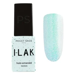 Peggy Sage Vernis semi-permanent I-Lak mini holo emerald Clearance